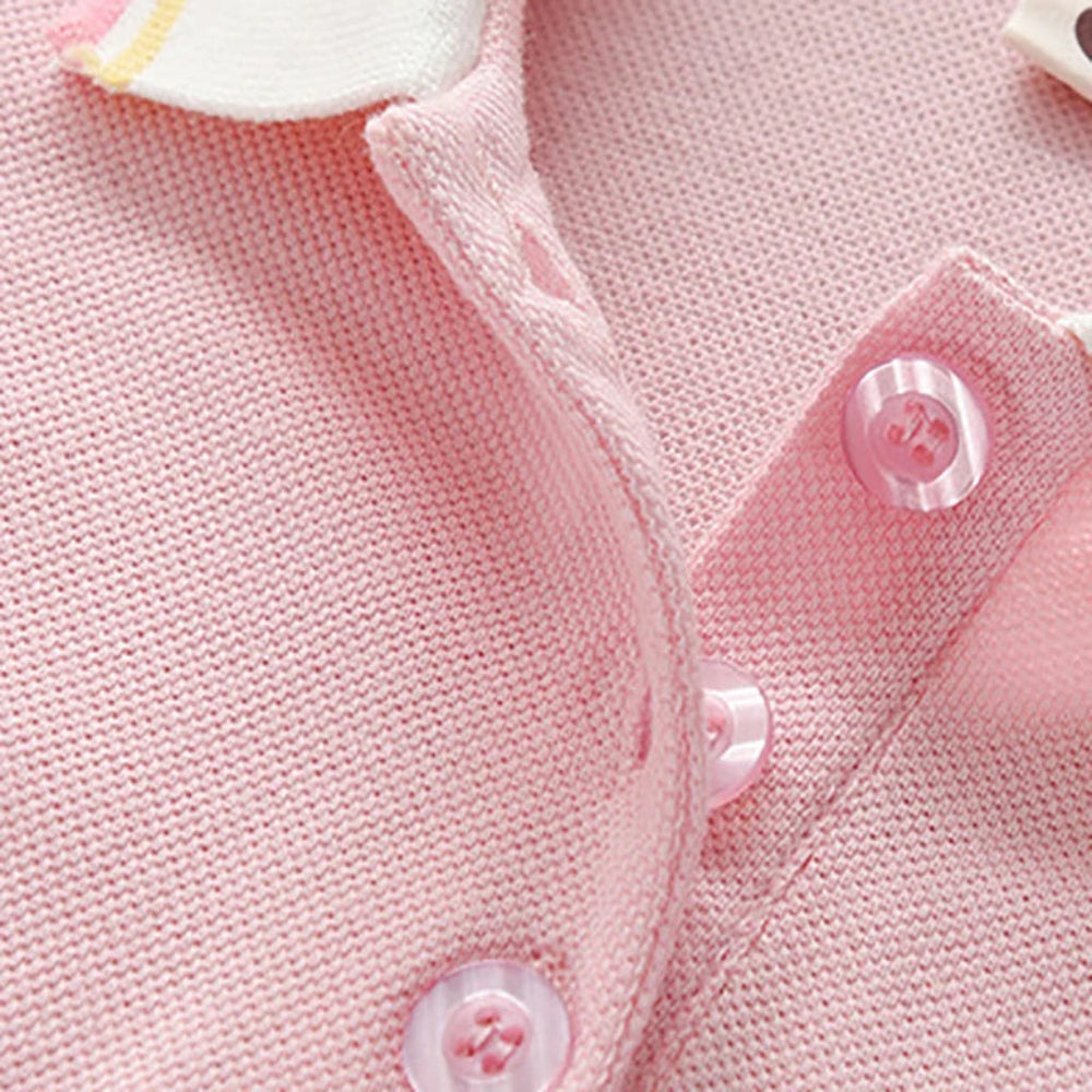 12 Pink Maven Girls' Polo Dress